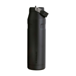 Isolierflasche mit klappbarem Trinkhalm 1.06 L Stanley IceFlow™ 2.0 farbe schwarz zweite Vorderansicht
