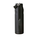 Isolierflasche mit klappbarem Trinkhalm 1.06 L Stanley IceFlow™ 2.0 farbe schwarz Druckansicht des Logos 2