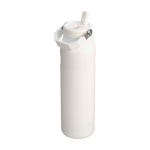 Isolierflasche mit klappbarem Trinkhalm 1.06 L Stanley IceFlow™ 2.0 farbe weiß/blau