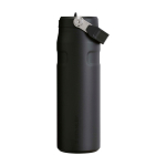Recycelte Isolierflasche 700 ml Stanley IceFlow™ 2.0 farbe schwarz zweite Vorderansicht