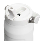 Recycelte Isolierflasche 700 ml Stanley IceFlow™ 2.0 farbe weiß/blau Detailansicht 1