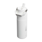 Recycelte Isolierflasche 700 ml Stanley IceFlow™ 2.0 farbe weiß/blau Druckansicht des Logos 2