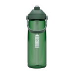 Tritan™-Flasche mit Klappstrohhalm 750 ml Camelbak® Thrive Flip farbe dunkelgrün Ansicht mit Tampondruck