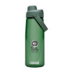 Tritan™-Flasche mit Klappdeckel 750 ml Camelbak® Thrive Chug farbe dunkelgrün Ansicht mit Tampondruck