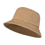 Bob-Hut aus gewaschener Baumwolle mit zeitlosem Design 245 g/m² farbe elfenbeinfarben