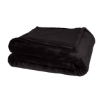Recycelte Sherpa-Decke mit weichem, angenehmem Griff 126 × 152 cm farbe schwarz zweite Ansicht