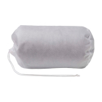 Recycelte Sherpa-Decke mit weichem, angenehmem Griff 126 × 152 cm farbe schwarz zweite Ansicht mit Box