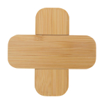 Kleiner Bambus-Untersetzer mit abgerundeten Ecken farbe natürliche farbe zweite Vorderansicht