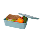 Brotdose aus recyceltem Kunststoff für Unternehmen 800 ml farbe mintgrün zweite Ansicht