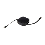 5-in-1-Schnellladekabel mit Daten­sync, ausziehbar 100 W farbe schwarz zweite Ansicht