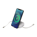 5-in-1-Schnellladekabel mit Daten­sync, ausziehbar 100 W farbe weiß dritte Ansicht