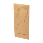 Smartphone-Lanyard aus recyceltem Kunststoff mit 5-in-1-Kabel 100 W farbe schwarz zweite Ansicht mit Box