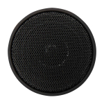 Wireless-Lautsprecher aus recyceltem Kunststoff mit Mikrofon 3 W farbe schwarz dritte Vorderansicht
