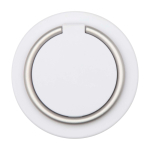 Magnetischer Handyhalter mit Ringständer farbe weiß zweite Vorderansicht