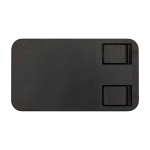 Faltbarer Handyhalter mit Metallstütze und Winkelarretierung farbe schwarz zweite Vorderansicht