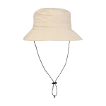 Faltbarer Nylon-Bob-Hut 100 g/m² farbe elfenbeinfarben zweite Vorderansicht