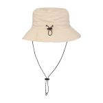 Faltbarer Nylon-Bob-Hut 100 g/m² farbe elfenbeinfarben zweite Rückansicht