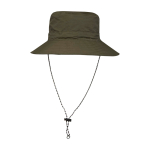 Faltbarer Nylon-Bob-Hut 100 g/m² farbe dunkelgrün zweite Vorderansicht