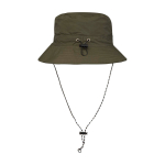 Faltbarer Nylon-Bob-Hut 100 g/m² farbe dunkelgrün zweite Rückansicht