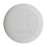 Wasserfeste Ortungs-Gepäckmarke Xtorm XTAG2GA farbe weiß zweite Vorderansicht