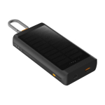 Solar-Powerbank mit Ultra-Schnellladetechnologie 10.000 mAh farbe graphit