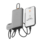 Solar-Powerbank mit Ultra-Schnellladetechnologie 10.000 mAh farbe graphit zweite Ansicht