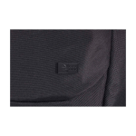 Erweiterbarer Laptop-Rucksack aus Polyester mit Rolltop-Verschluss 17” farbe schwarz Detailansicht 1