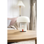 Stahl-/Kunststoff-Lautsprecher mit dimmbarer LED-Lampe Kooduu 10W farbe weiß Lifestyle-Bild