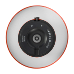Stahl-/Kunststoff-Lautsprecher mit dimmbarer LED-Lampe Kooduu 10W farbe orange Detailansicht 1