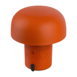 Stahl-/Kunststoff-Lautsprecher mit dimmbarer LED-Lampe Kooduu 10W farbe orange zweite Ansicht