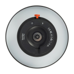 Stahl-/Kunststoff-Lautsprecher mit dimmbarer LED-Lampe Kooduu 10W farbe anthrazit Detailansicht 1