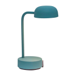 Wiederaufladbare, dimmbare Tischlampe Kooduu Fokus farbe mintgrün