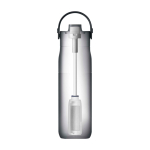 Thermoflasche mit integriertem Wasserfilter 680 ml LARQ Swig Top farbe schwarz dritte Ansicht
