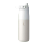Thermoflasche mit integriertem Wasserfilter 680 ml LARQ Swig Top farbe weiß zweite Vorderansicht