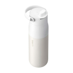 Thermoflasche mit integriertem Wasserfilter 680 ml LARQ Swig Top farbe weiß