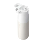 Thermoflasche mit integriertem Wasserfilter 680 ml LARQ Swig Top farbe weiß zweite Ansicht