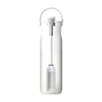 Thermoflasche mit integriertem Wasserfilter 680 ml LARQ Swig Top farbe weiß dritte Ansicht