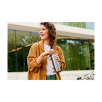 Reise-Thermoflasche aus Edelstahl 500 ml Mepal Ellipse farbe schwarz Lifestyle-Bild