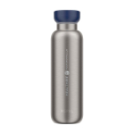 Reise-Thermoflasche aus Edelstahl 500 ml Mepal Ellipse farbe marineblau Druckansicht des Logos 2