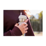 Sport-Thermoflasche aus Edelstahl 600 ml Mepal Twist farbe waldgrün Lifestyle-Bild