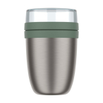 Thermo-Lunchbox mit 2 getrennten Fächern 700 ml Mepal Ellipse 2.0 farbe grün zweite Vorderansicht