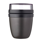 Mini-Lunchbox aus Kunststoff mit 2 Fächern 420 ml Mepal Ellipse Mini farbe schwarz