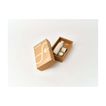 Modulare Flasche mit 3 Deckeln 500 ml Ocean Bottle farbe sandbraun