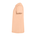 Herren-T-Shirt aus Baumwollstrick kurzarm 180 g/m² Roly Corgi farbe korallenrot Seitenansicht