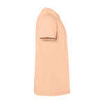 Herren-T-Shirt aus Baumwollstrick kurzarm 180 g/m² Roly Corgi farbe korallenrot zweite Seitenansicht