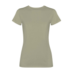 Damen-T-Shirt kurzarm tailliert 280 g/m² Roly Fiyi farbe khaki