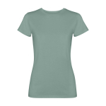 Damen-T-Shirt kurzarm tailliert 280 g/m² Roly Fiyi farbe dunkelgrün