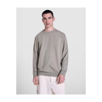 Unisex-Pullover Rundhals aus Baumwolle 250 g/m² Roly Jaya farbe dunkelgrau Lifestyle-Bild 2