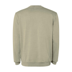 Unisex-Pullover Rundhals aus Baumwolle 250 g/m² Roly Jaya farbe khaki zweite Rückansicht