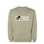 Unisex-Pullover Rundhals aus Baumwolle 250 g/m² Roly Jaya Ansicht mit Druckbereich